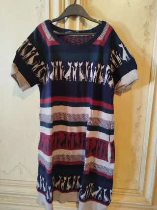 Vestito New Penny lana fantasia gatti.