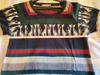 Vestito New Penny lana fantasia gatti.