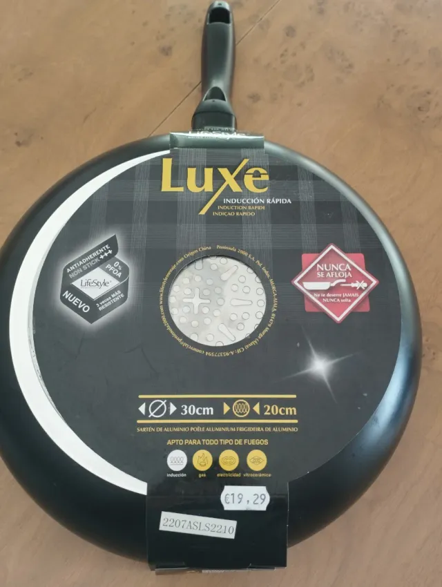 Sartén LifeStyle Luxe 30cm Antiadherente