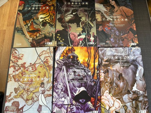 Fábulas Edición de Lujo 1, 2, 3, 4, 5 y 6
