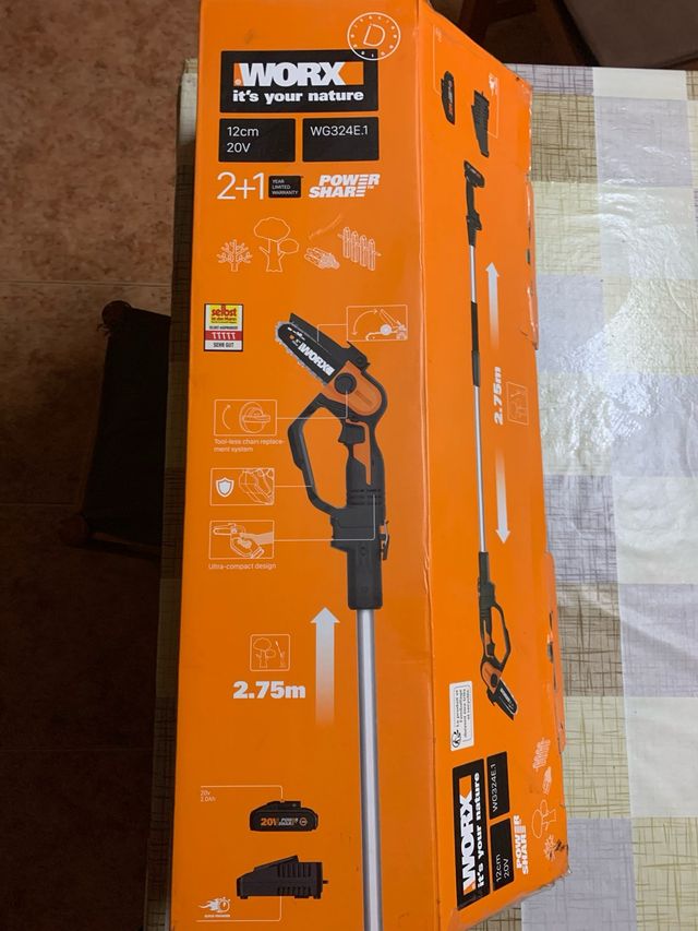 Motosierra a batería WORX WG324E.1