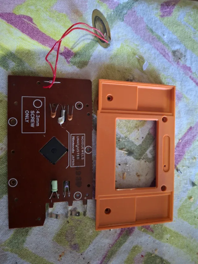 Placa Game Watch Donkey Kong 1 Nintendo