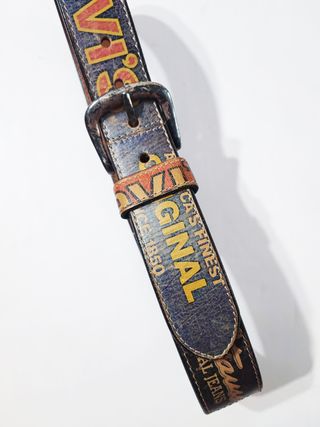 Levi ́s/ Cinturón de cuero genuino estampado no70
