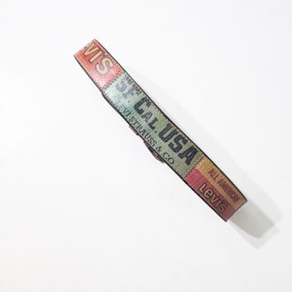 Levi ́s/ Cinturón de cuero genuino estampado no70