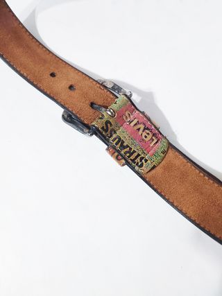 Levi ́s/ Cinturón de cuero genuino estampado no70
