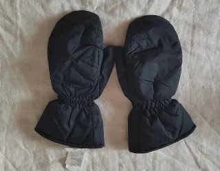 Manoplas esquí negras 8 años