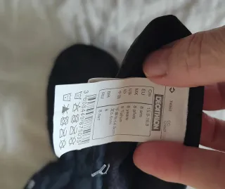 Manoplas esquí negras 8 años