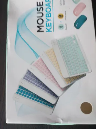 Tastiera e Mouse Wireless Verde