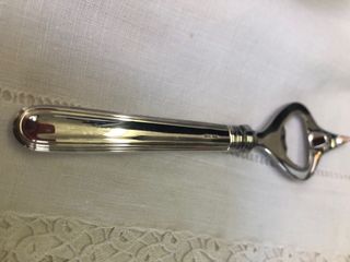 Apribottiglie argento Ricci,stile inglese