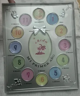 Marco Fotos Mi Primer Año 12 Meses