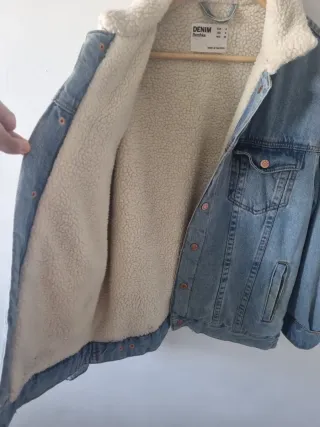 Cazadora vaquera con borreguito