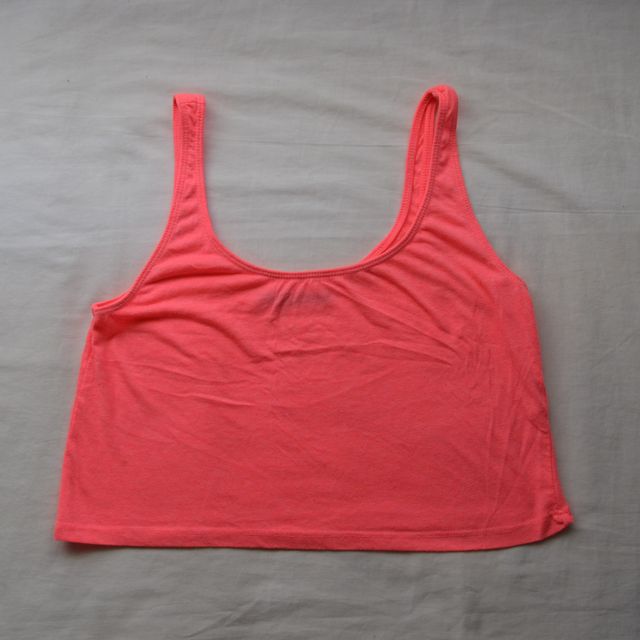 Top tirantes rosa fucsia