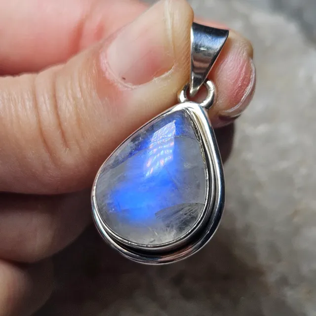 Colgante Plata 925 Piedra Luna