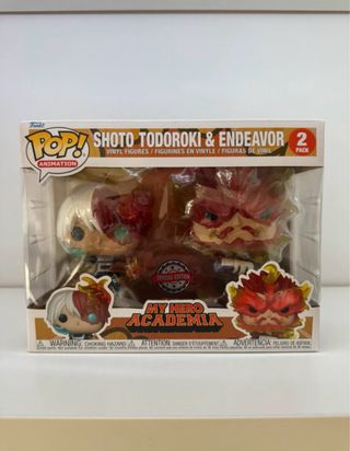 Funko Pop Shoto Todoroki & Endeavor 2 Pack