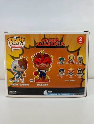 Funko Pop Shoto Todoroki & Endeavor 2 Pack