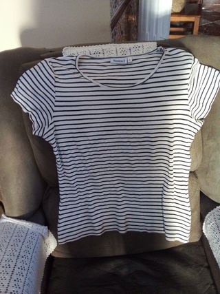 Camiseta Yessica Rayas Mujer Talla M
