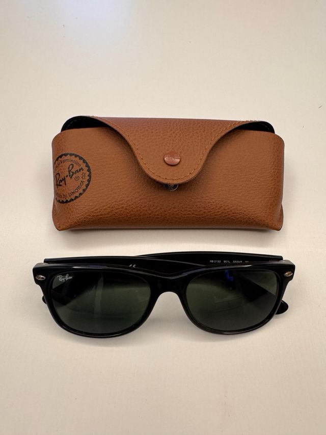 Gafas Ray-Ban Wayfarer Italianas Negras