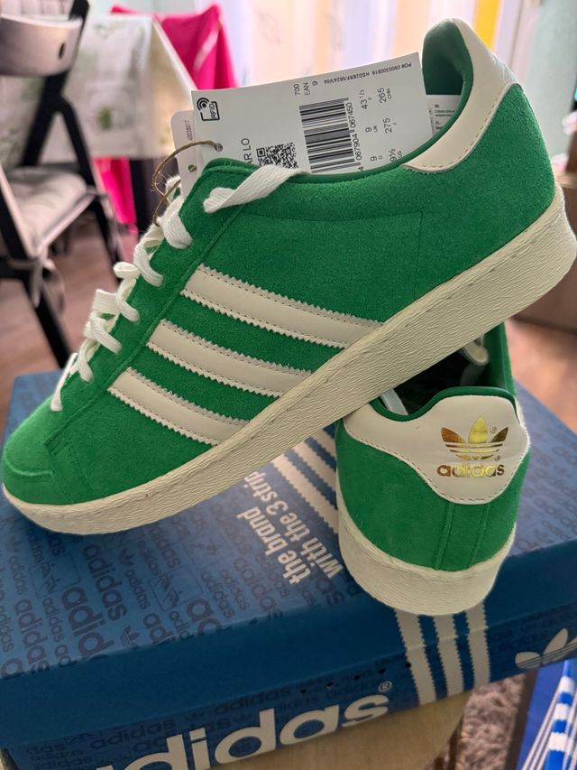 Zapatillas Adidas Verdes Talla 43 1/3