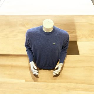 Jersey Lacoste Lana Virgen Azul Marino