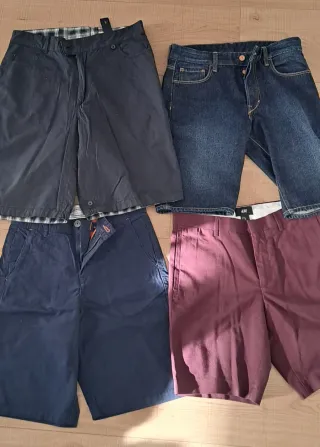 Lote 4 pantalones cortos talla S