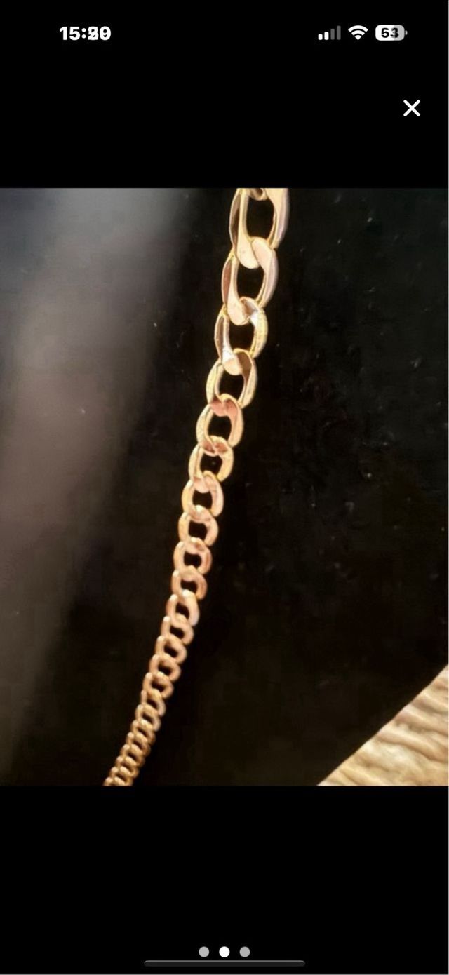 Cadena oro laminado 14k