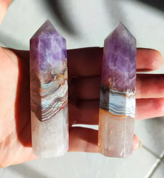 Torre di Cristallo Amethyst Crazy Lace