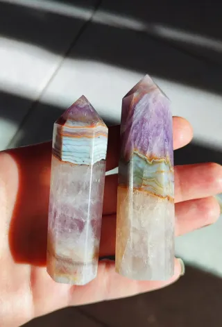 Torre di Cristallo Amethyst Crazy Lace