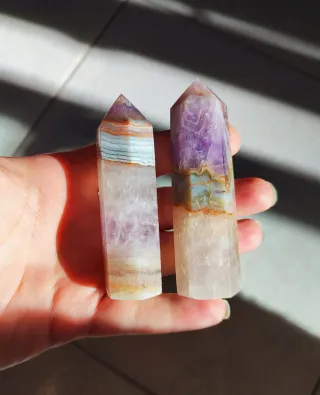 Torre di Cristallo Amethyst Crazy Lace