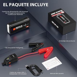 Arrancador de Coches NEXPOW 3000A