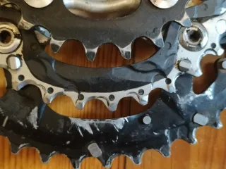 Bielas Shimano Deore XT.