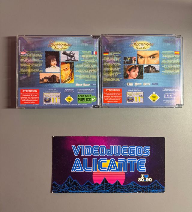 SHENMUE - SEGA DREAMCAST - PAL