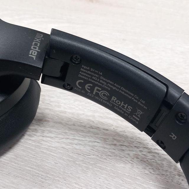 Mixcder E9 Auriculares ANC Negros