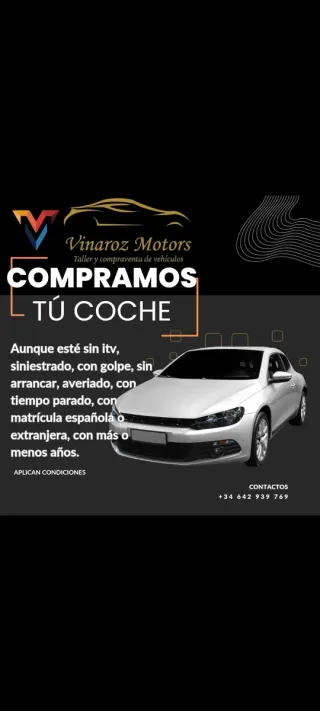 Taller y compraventa de vehículos Vinaròs Motors.