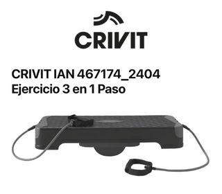 CRIVIT Step Ejercicio 3 en 1