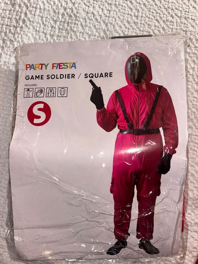 Disfraz Soldado Juego Calamar Talla S