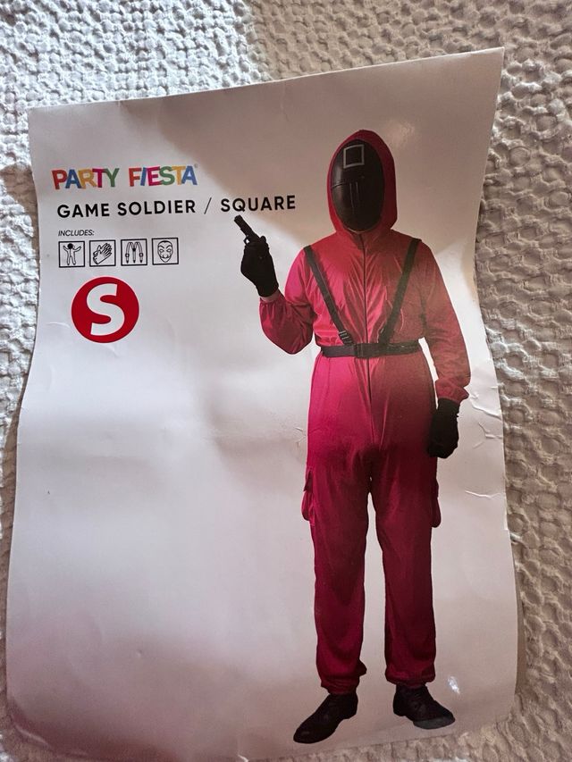 Disfraz Soldado Juego Calamar Talla S