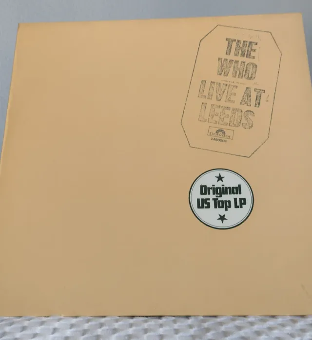 LP vinilo THE WHO Live At Leeds Polydor 1990