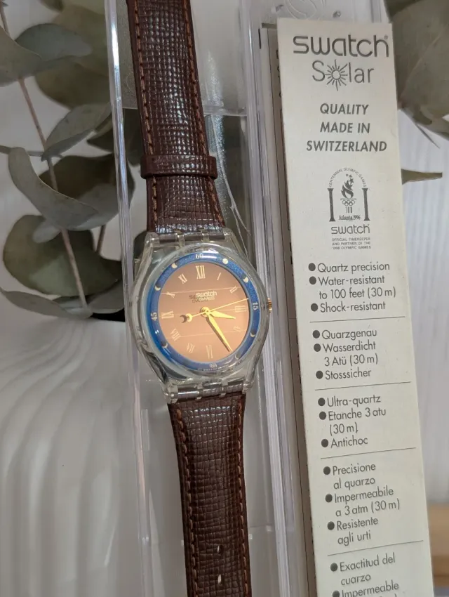 Swatch Quartz Solar - Atlanta 1996 Olympic Edition