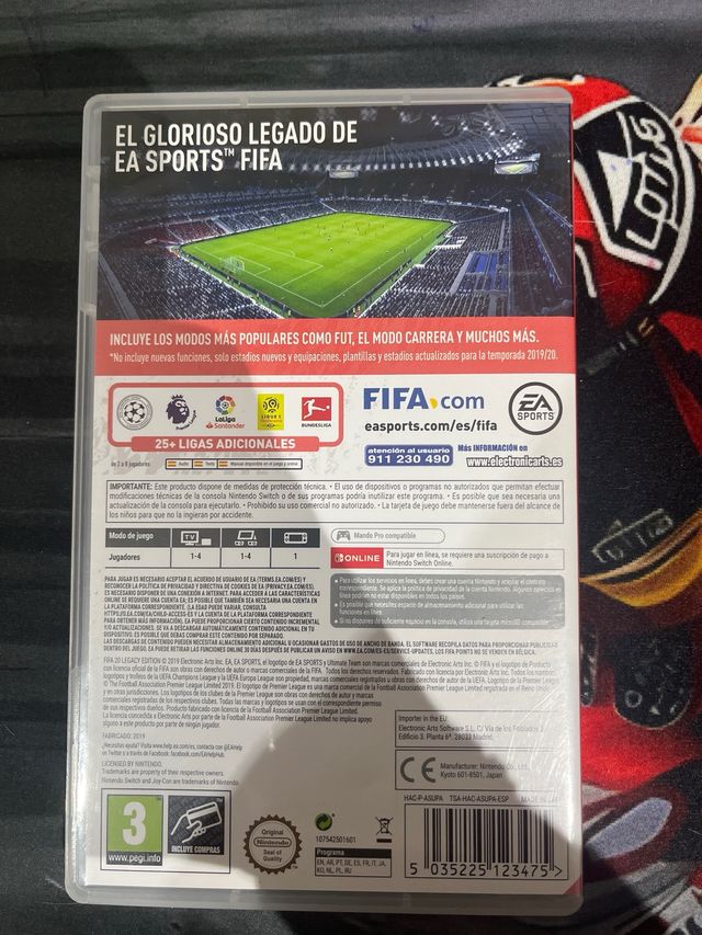 Nintendo Switch FIFA 20 Legacy Edition
