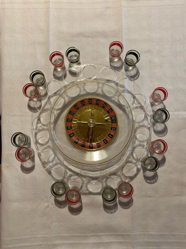 Roulette con shot per serate divertenti nuovo