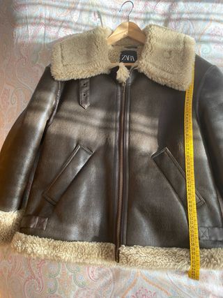 Cazadora Biker Doble Faz Zara