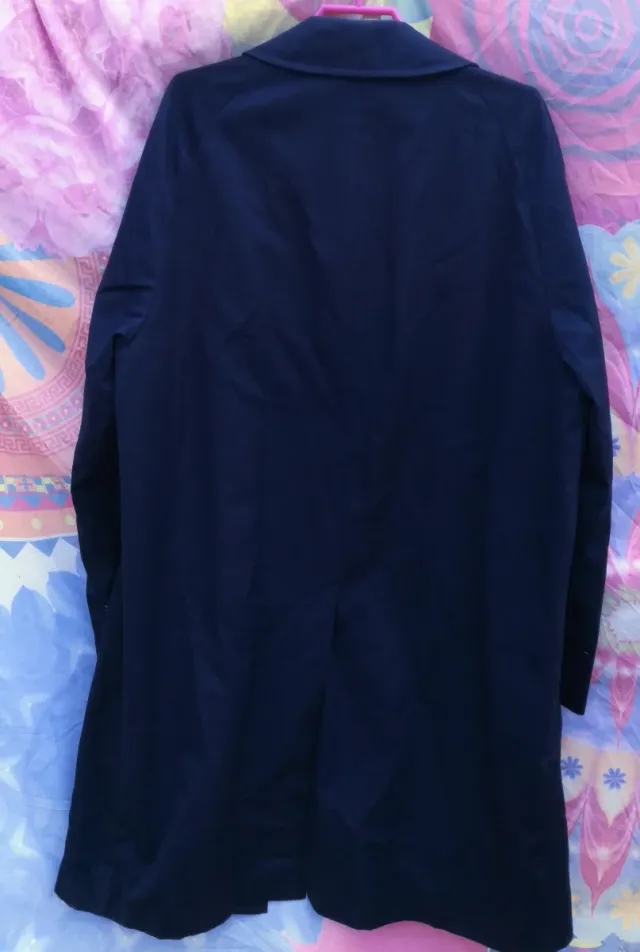 GABARDINA AZUL MARINO