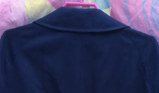 GABARDINA AZUL MARINO