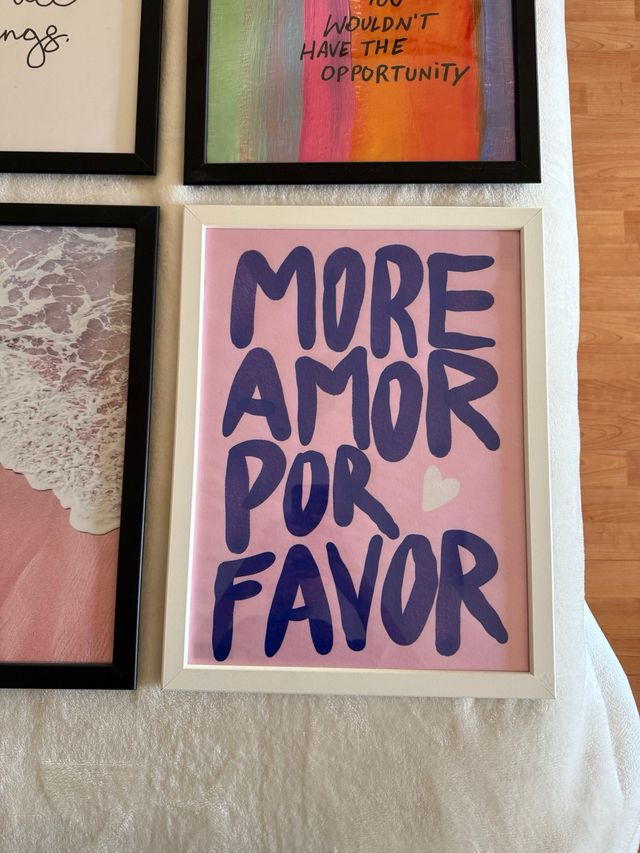 Set 5 Cuadros Decorativos