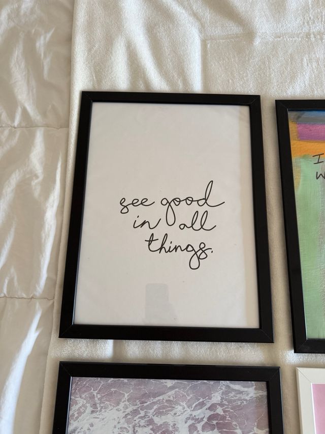 Set 5 Cuadros Decorativos