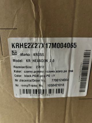 Bicicleta de Montaña Kross talla s