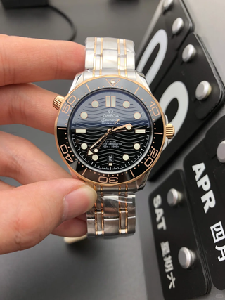 Omega Seamaster Reloj Oro y Plata