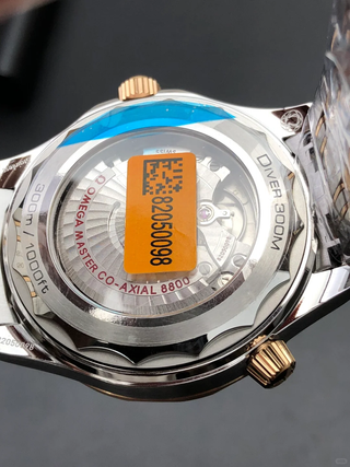 Omega Seamaster Reloj Oro y Plata