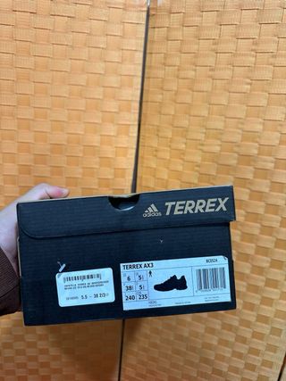 Zapatos Adidas Terrex Ax3 a estrenar 38 y 2/3