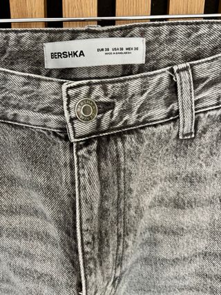 Bershka Jeans Cargo Baggy Uomo Taglia M